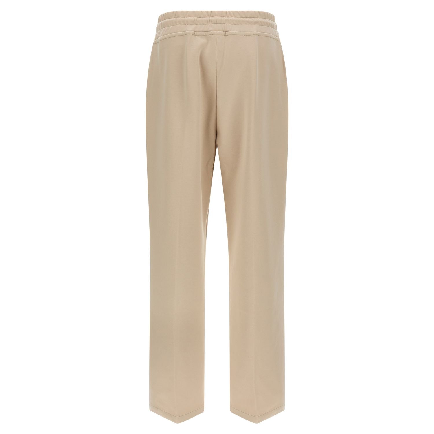 MooRER Beige Cotton Joggers (Workout Pants)