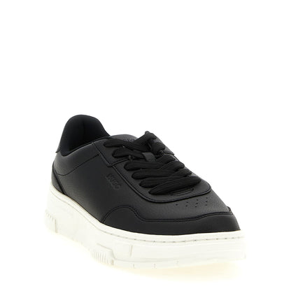 Hugo Boss Black Polyester Low Top Sneakers