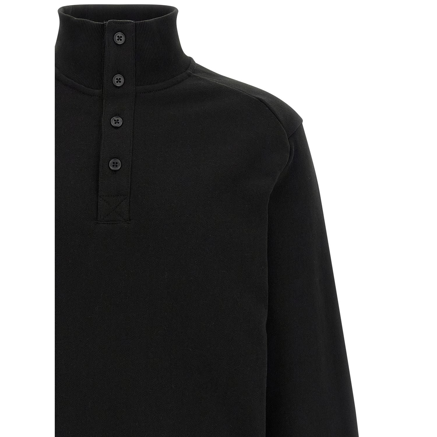 Entire Studios Black Cotton Cardigan