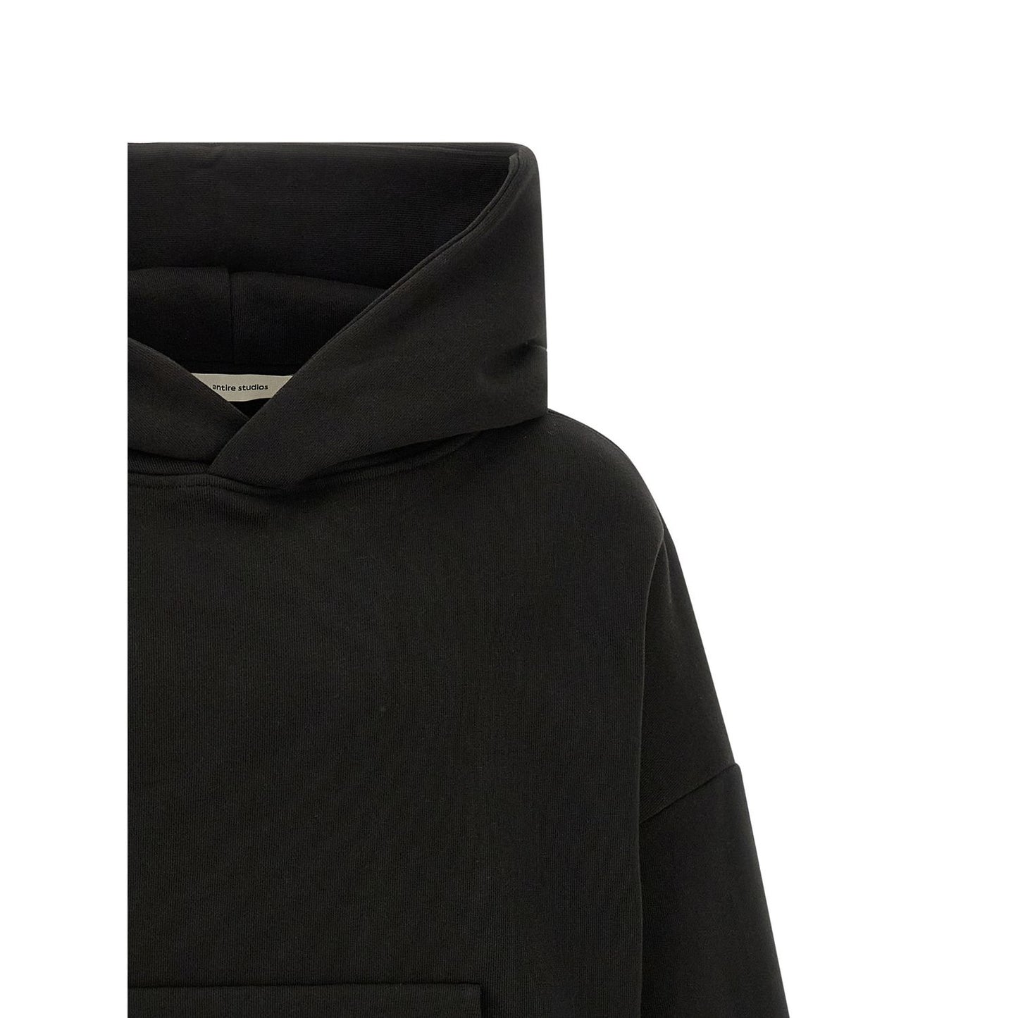 Entire Studios Black Cotton Sweatshirt
