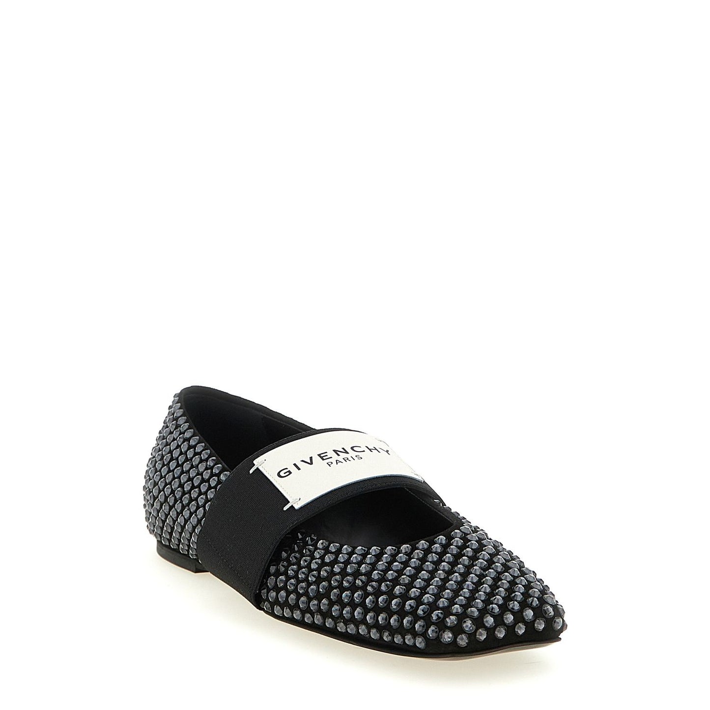 Givenchy Black Calfskin Ballet Flats
