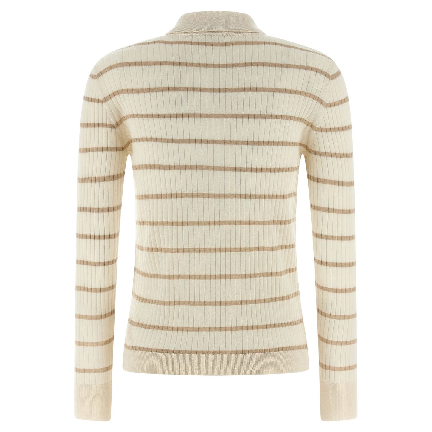 Max Mara Beige Cashmere Polo Shirt