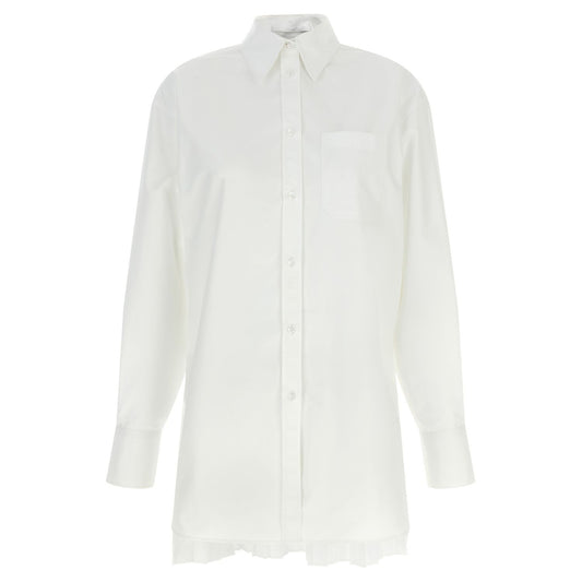 Sportmax White Cotton Blouse