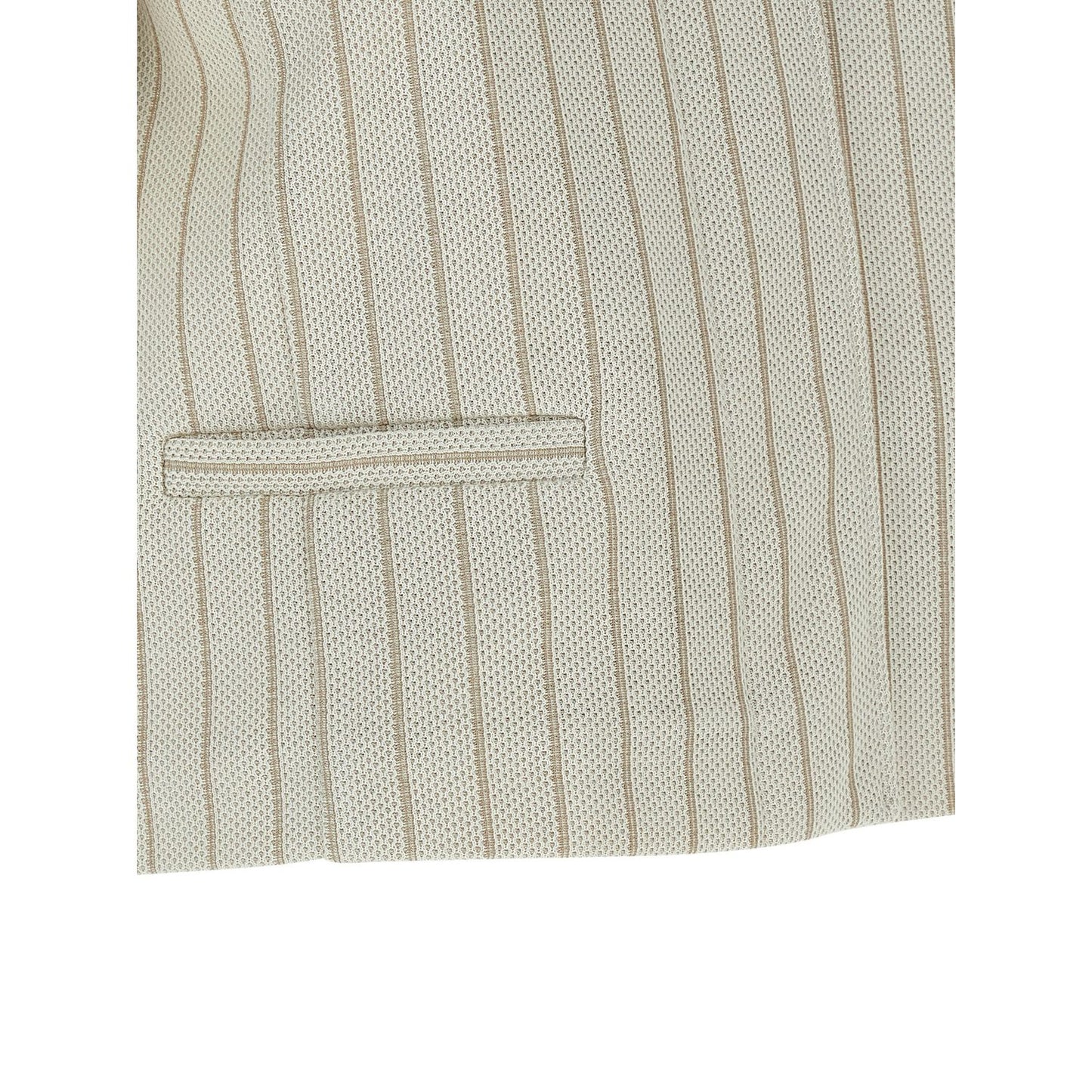 Max Mara Beige Cotton Full-Length Jacket