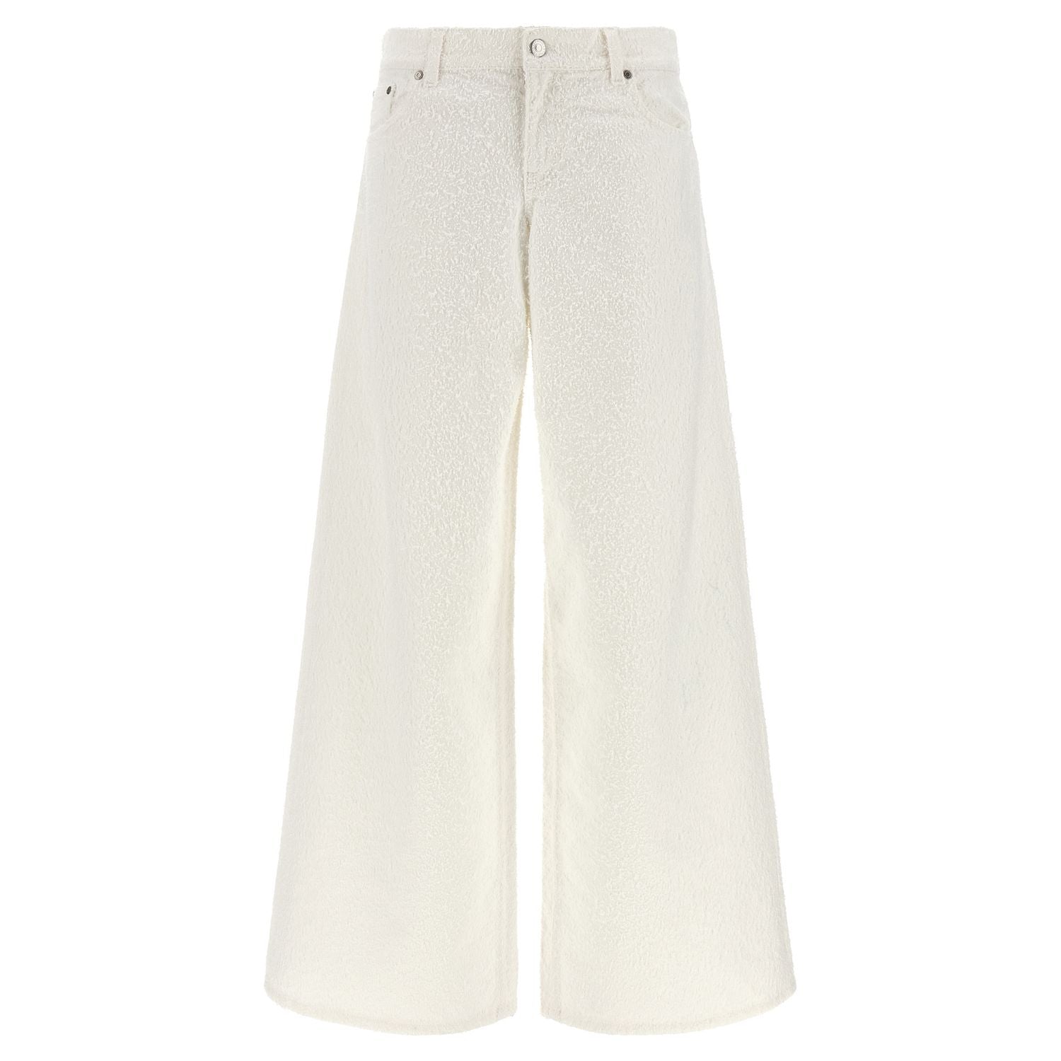 Stella McCartney White Cotton Jeans Denim