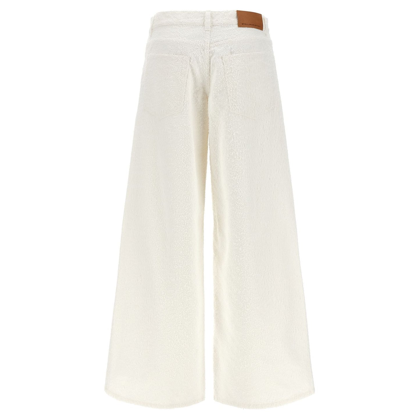 Stella McCartney White Cotton Jeans Denim