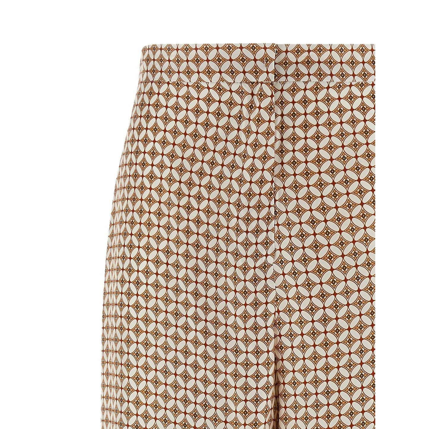 Max Mara Blue Silk Pants