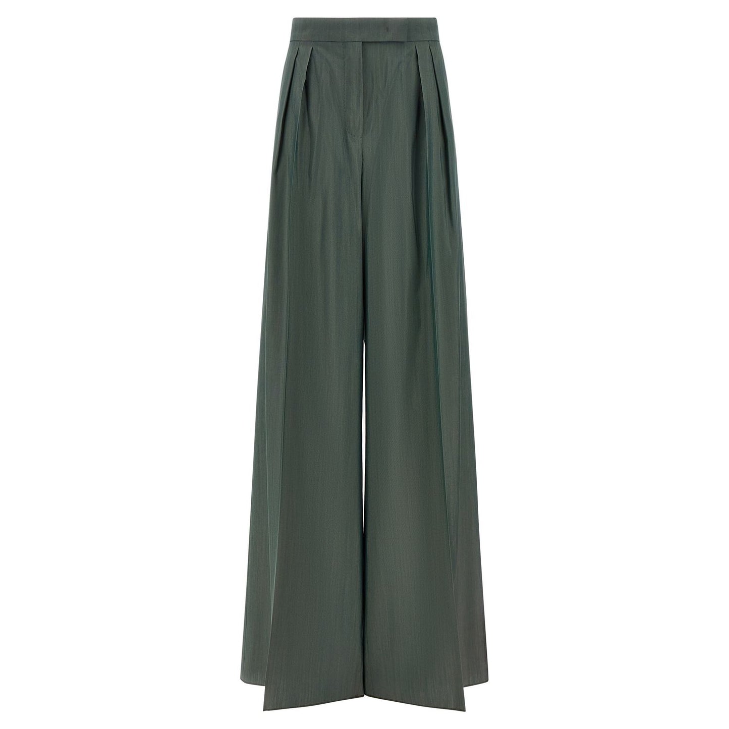 Max Mara Bicolor Virgin Wool Casual Pants
