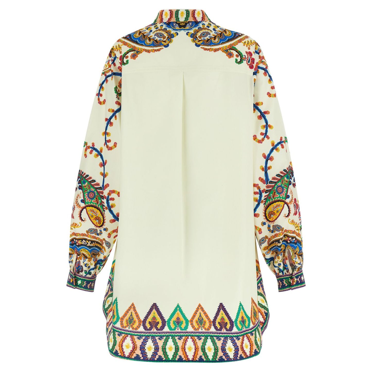 Etro Multicolor Cotton Short Dress
