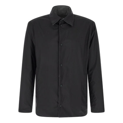 Herno Gray Polyester Full-Length Jacket