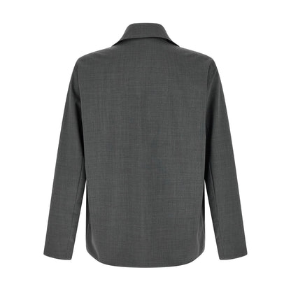 Herno Gray Polyester Full-Length Jacket