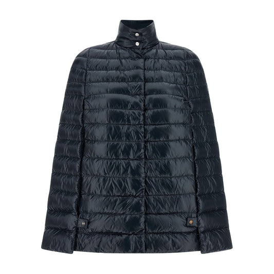 Herno Blue Polyamide Coat