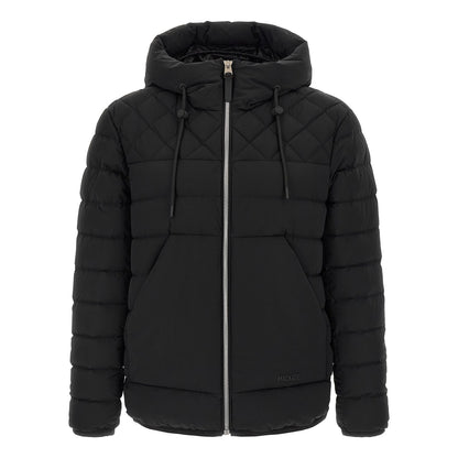 Mackage Black Nylon Full-Length Jacket