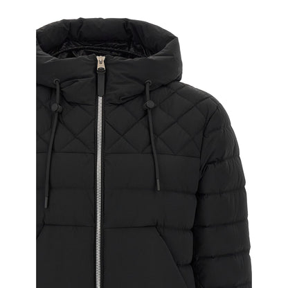 Mackage Black Nylon Full-Length Jacket