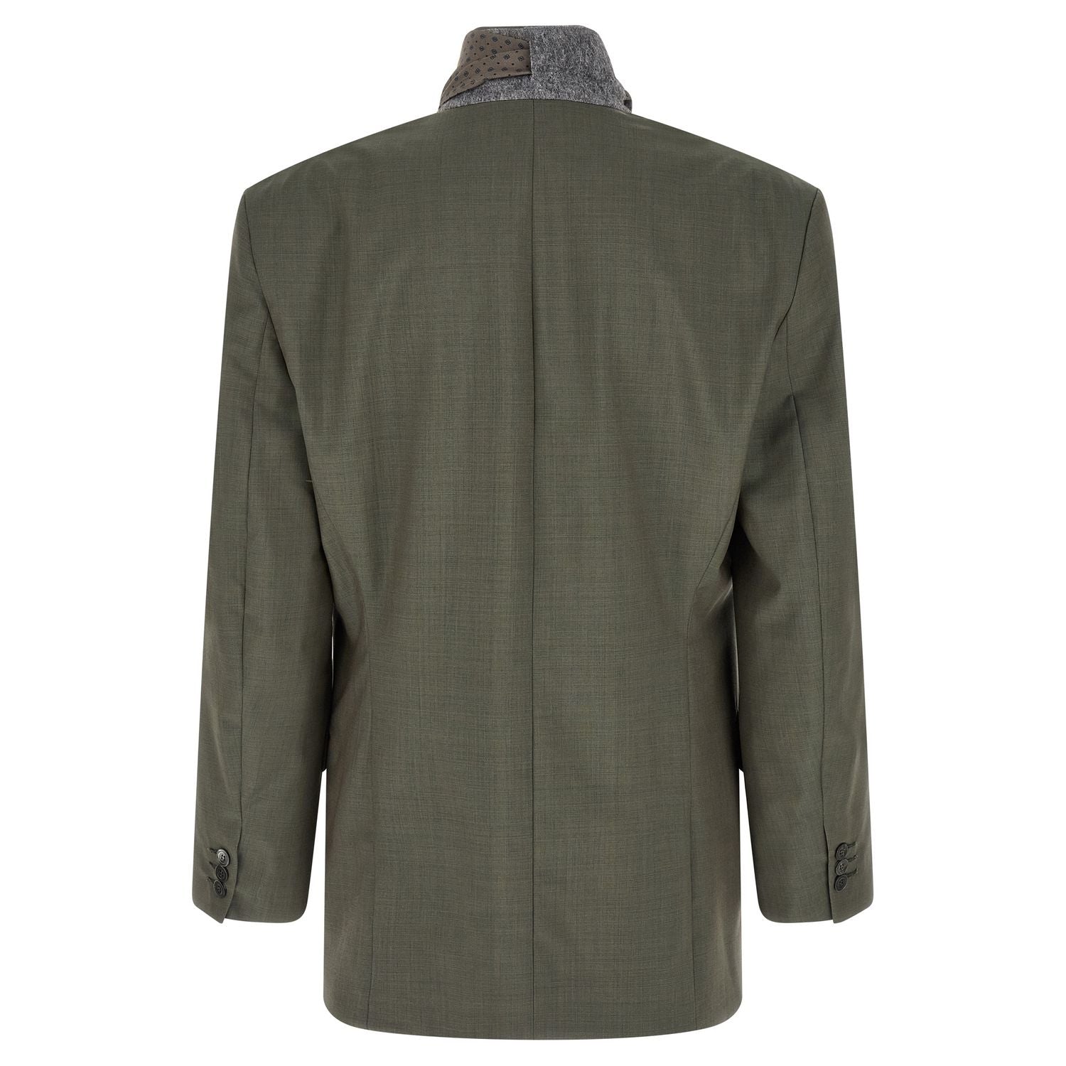 Magliano Bicolor Virgin Wool Blazer