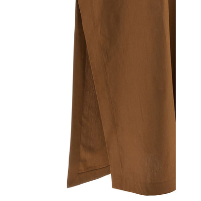 Armarium Brown Cotton Long Dress
