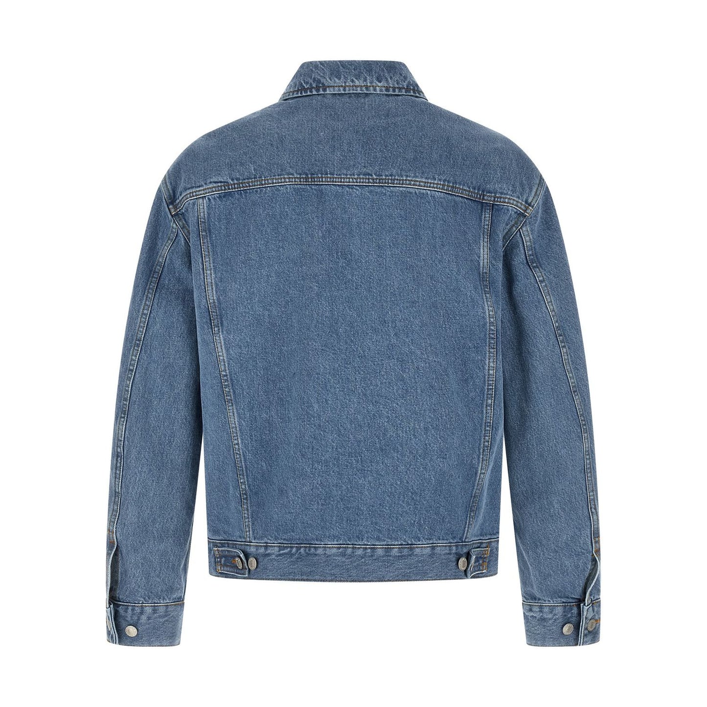 Dries Van Noten Blue Cotton Denim Jacket