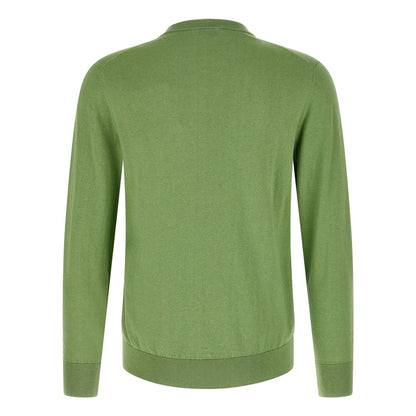 Ballantyne Bicolor Cotton Cardigan