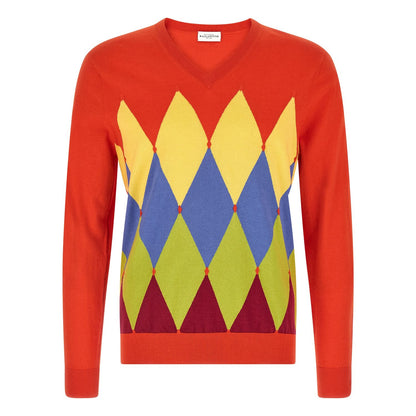Ballantyne Multicolor Cotton Cardigan