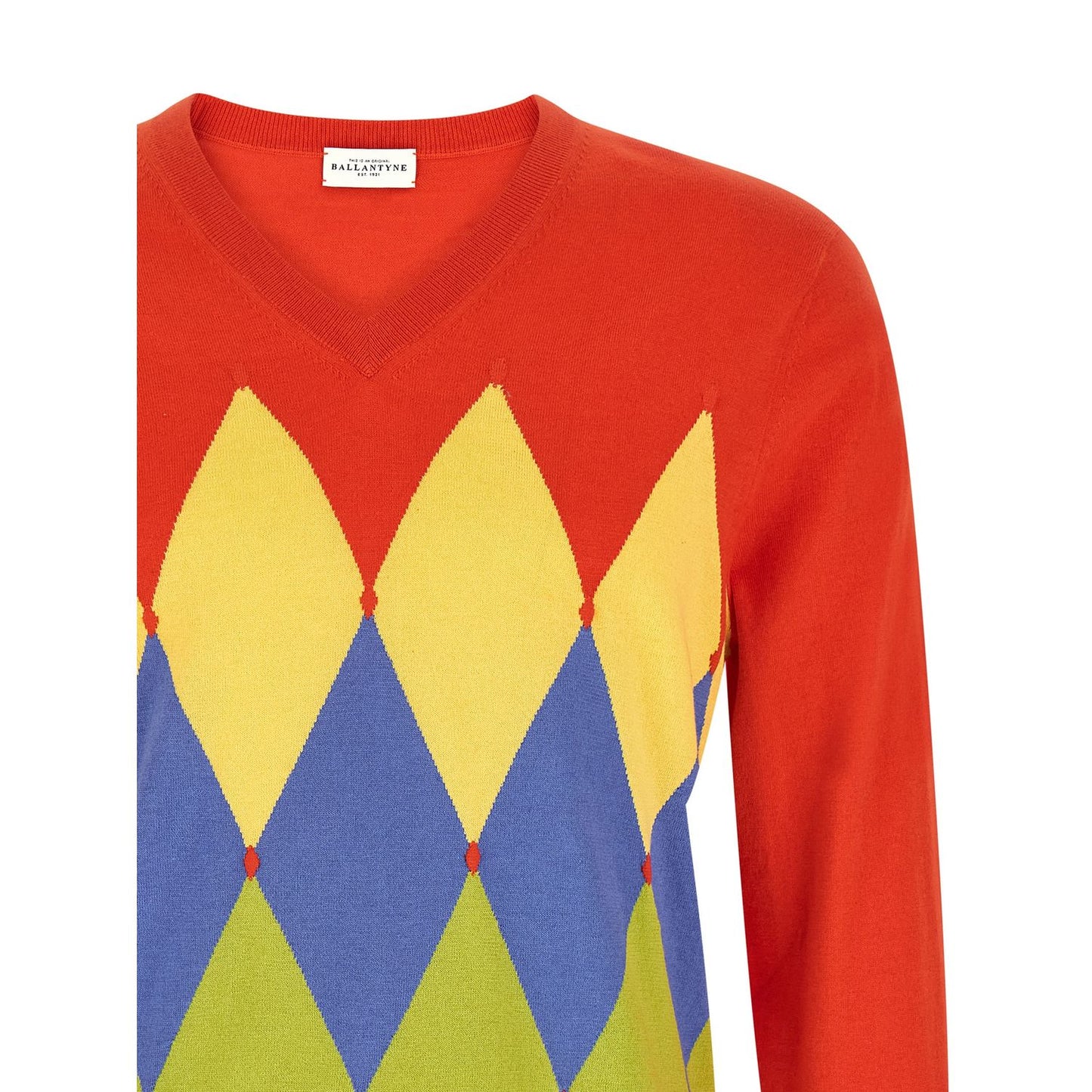 Ballantyne Multicolor Cotton Cardigan