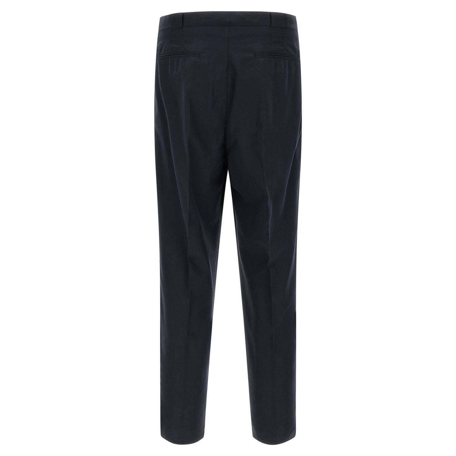 Brunello Cucinelli Blue Cotton Chino Pants