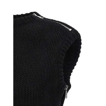 Max Mara Black Cotton Cardigan