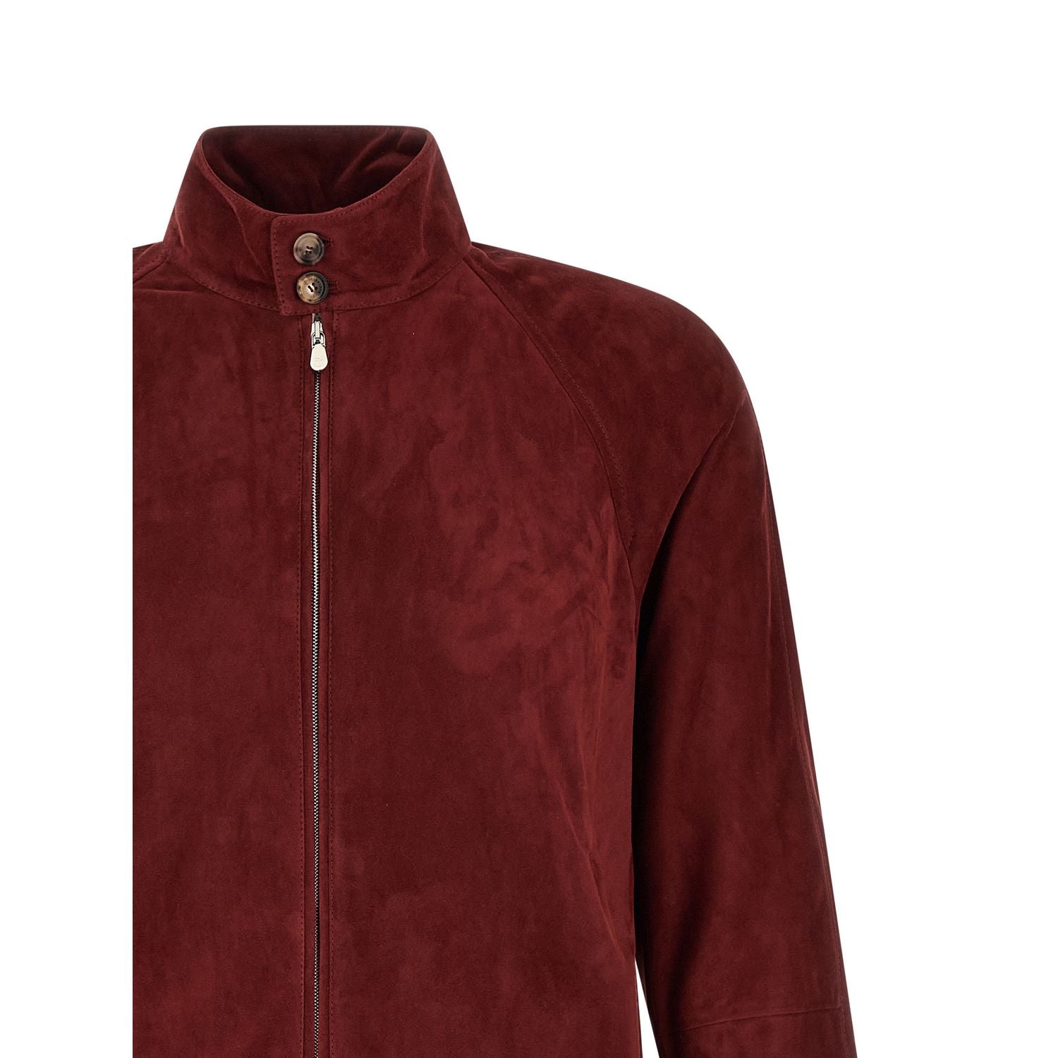 Brunello Cucinelli Multicolor Lamb Leather Leather Jacket
