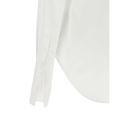 Thom Browne White Cotton Blouse