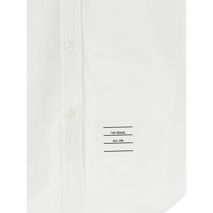 Thom Browne White Cotton Blouse