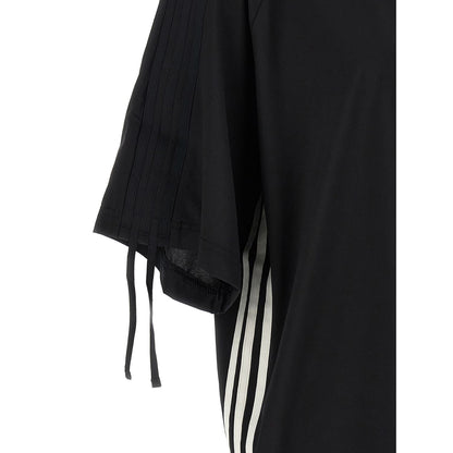 Y-3 Black Polyester Short Dress