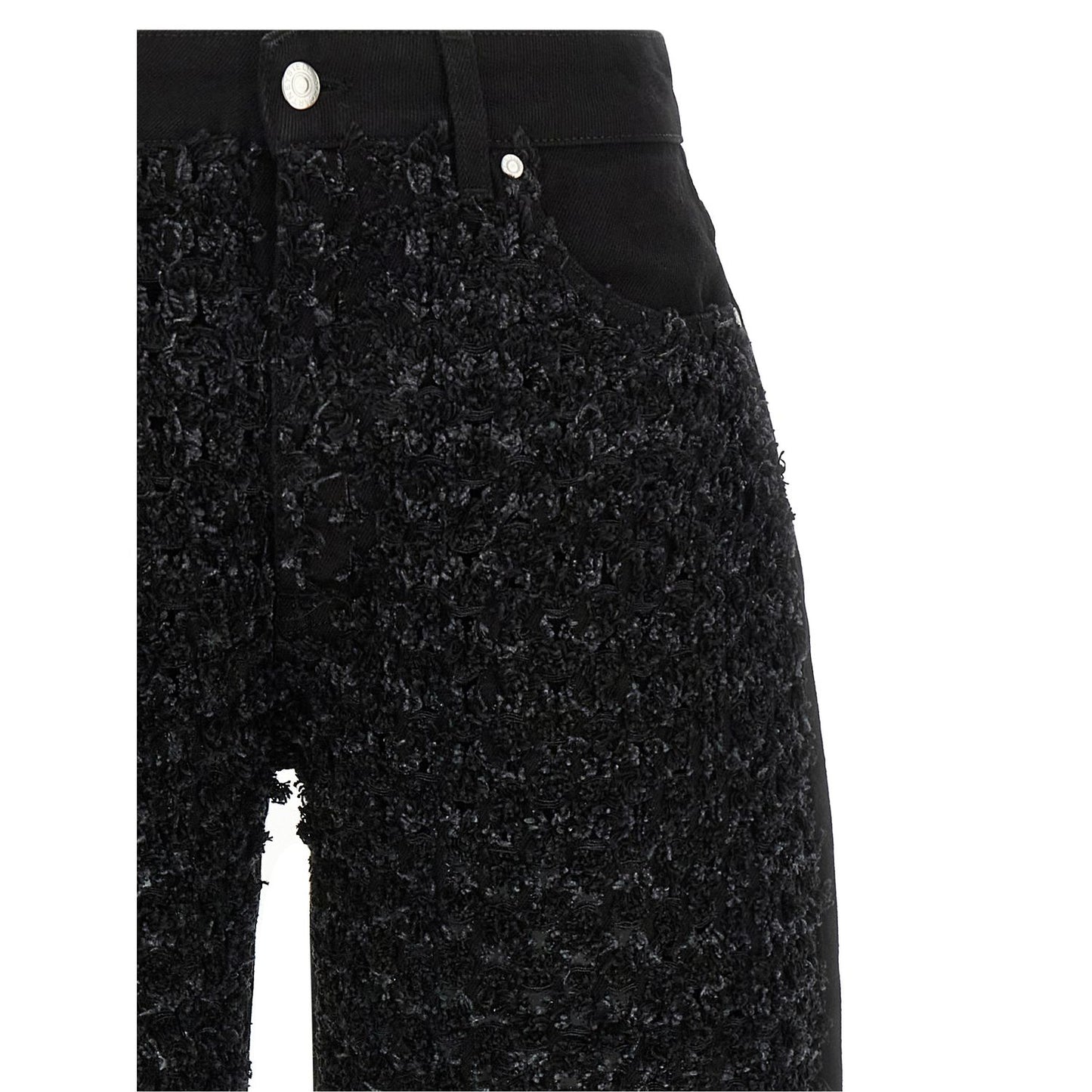 Stella McCartney Black Cotton Jeans Denim