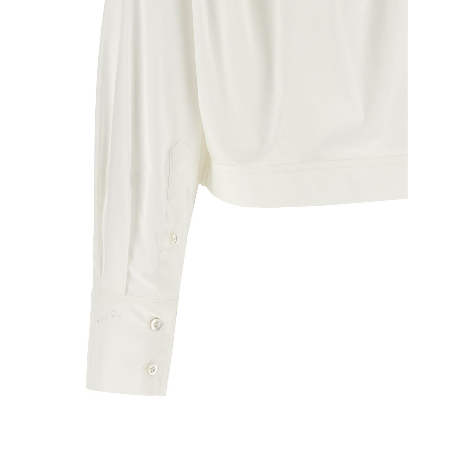 PINKO White Cotton Blouse