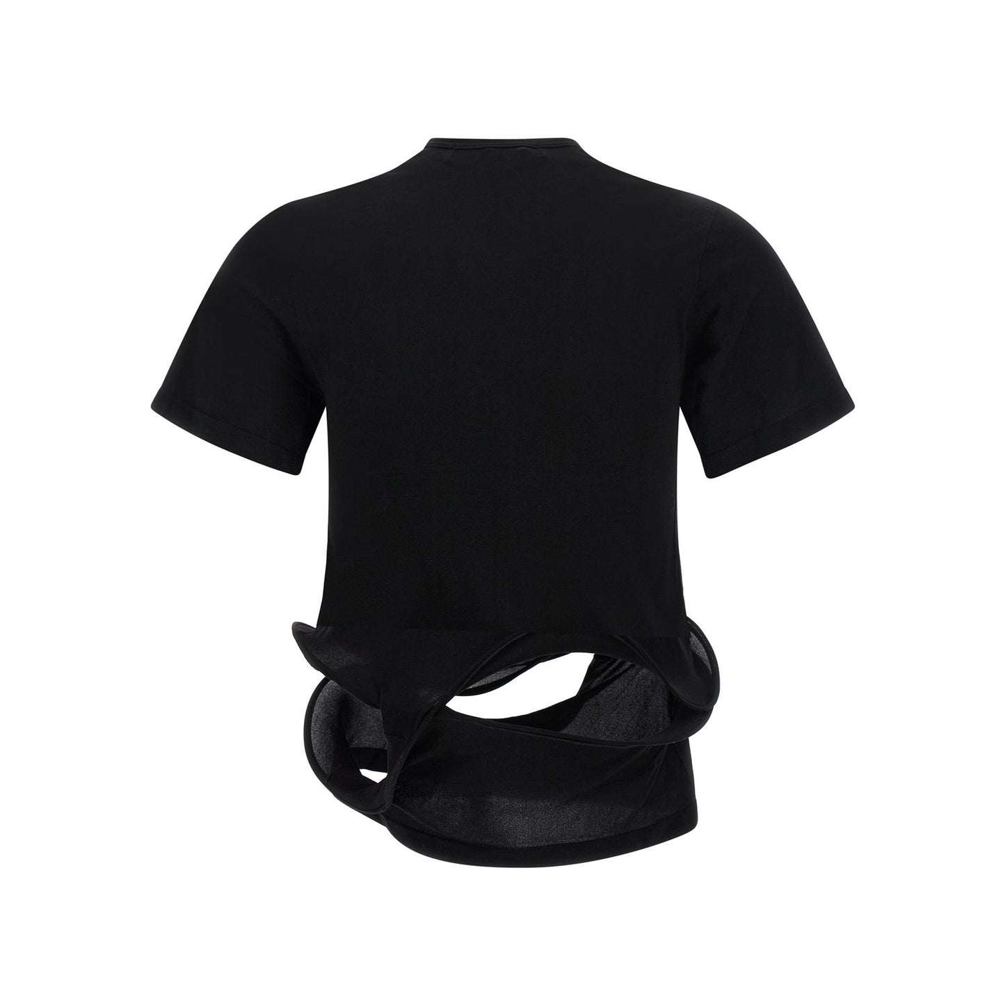 Junya Watanabe Black Nylon T-Shirt
