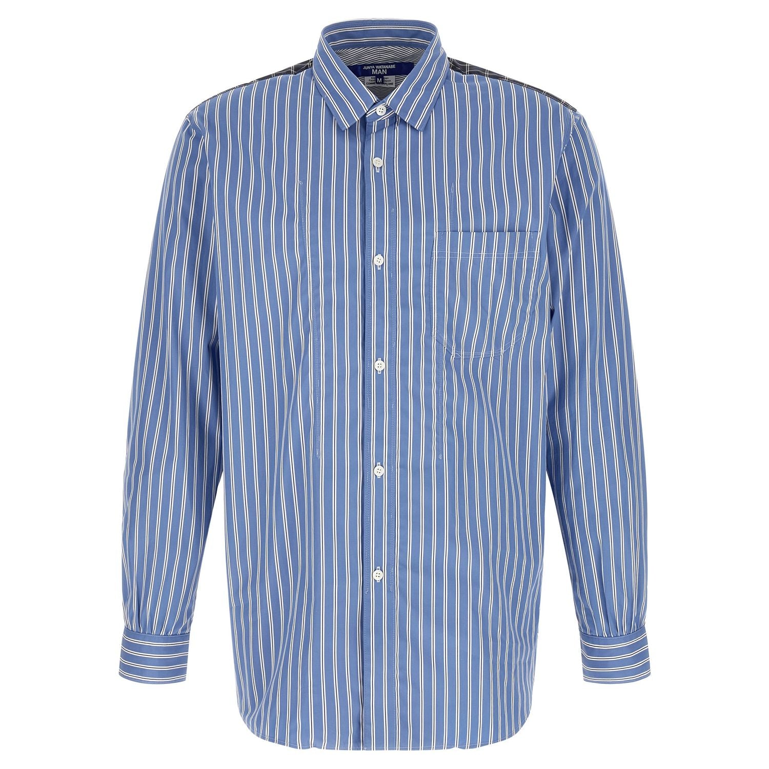 Junya Watanabe Blue Cotton Blouse
