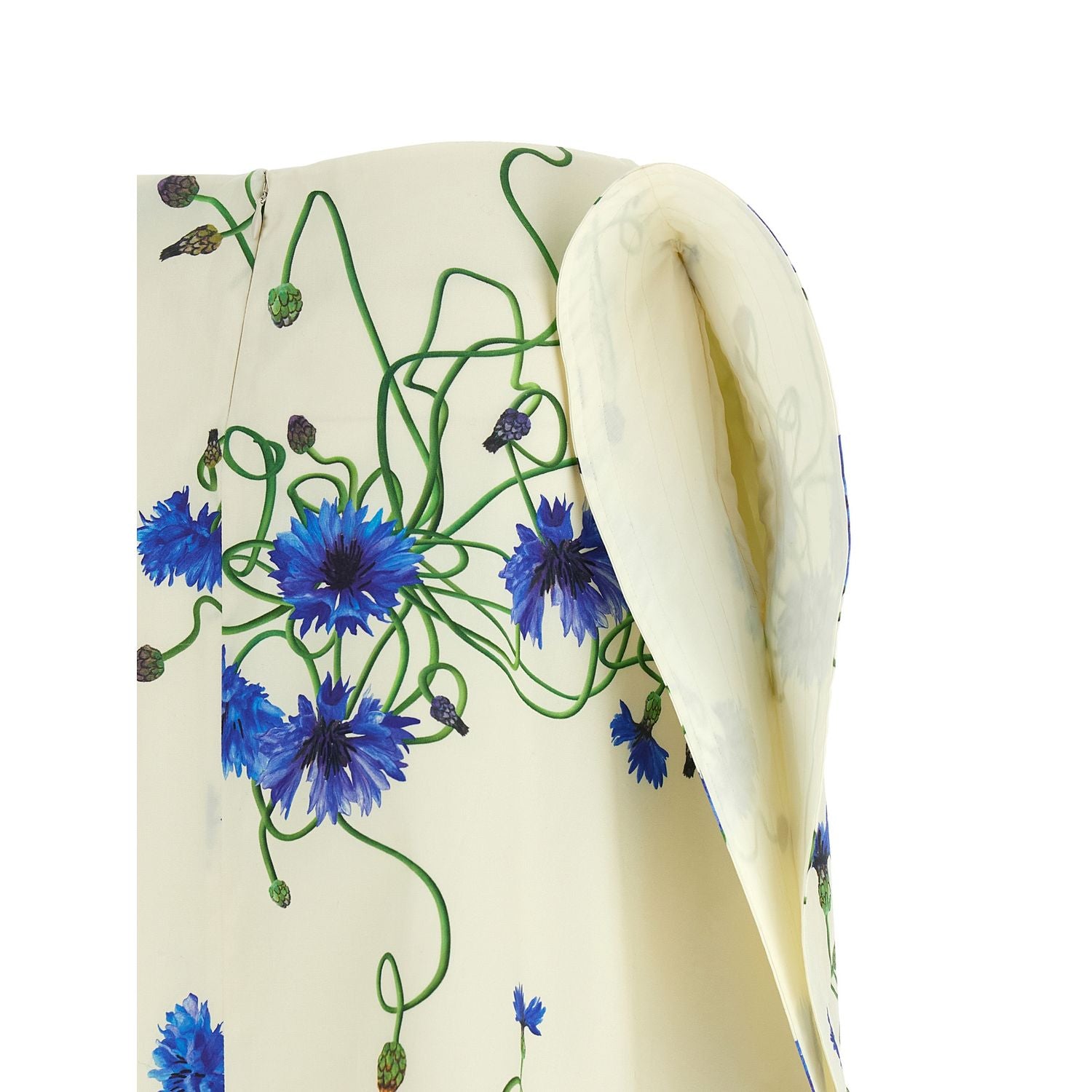 Stella McCartney Blue Cotton Mini Skirt