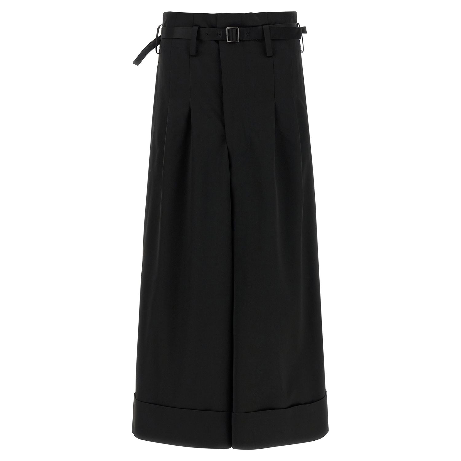 Junya Watanabe Black Acetate Flared Pants