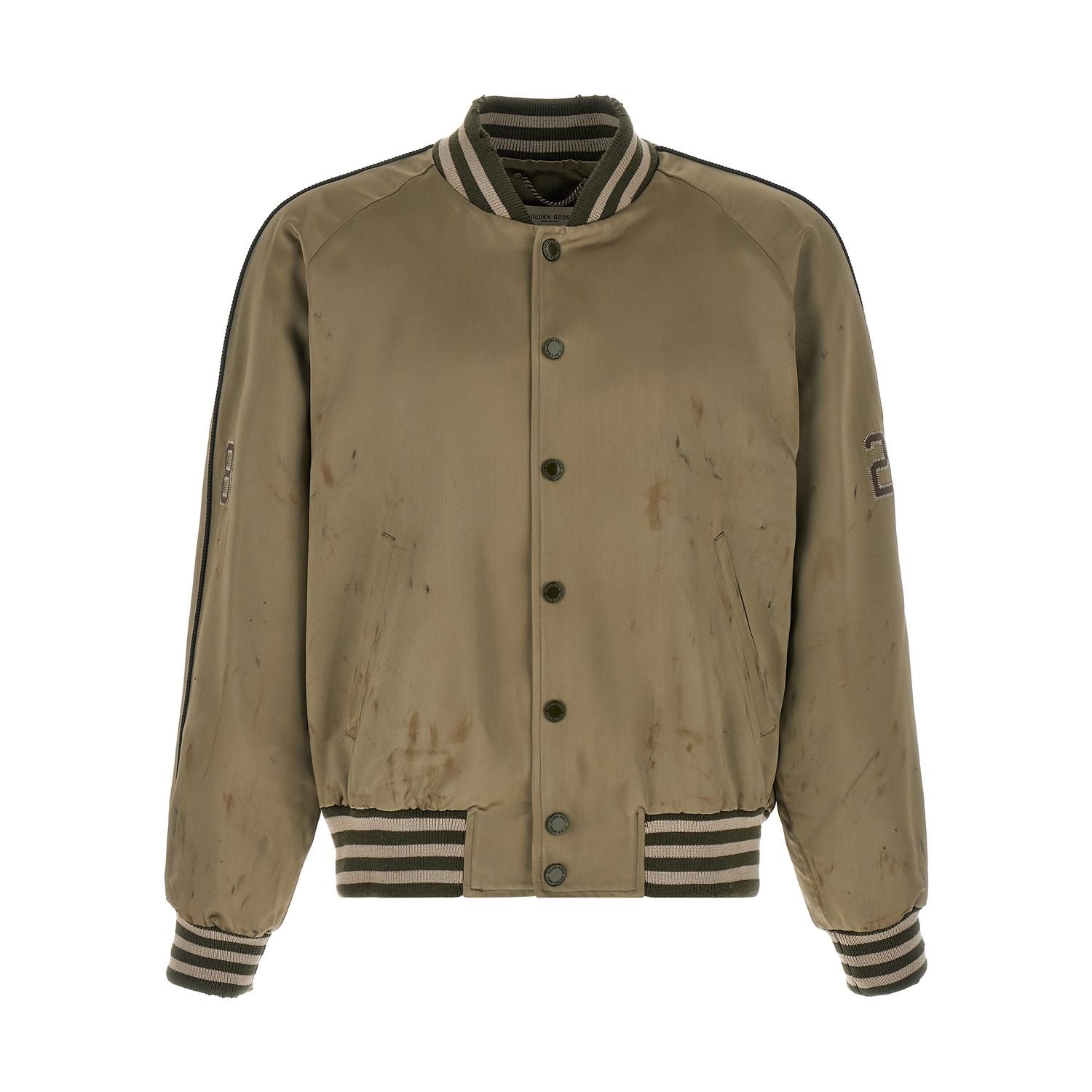 Golden Goose Bicolor Acetate Bomber