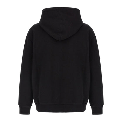 MM6 Maison Margiela Black Cotton Sweatshirt