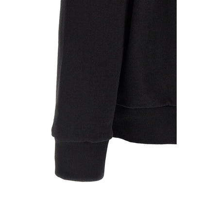MM6 Maison Margiela Black Cotton Sweatshirt
