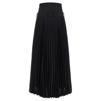 Junya Watanabe Black Wool Pants