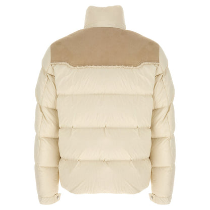 Moncler Beige Polyamide Full-Length Jacket