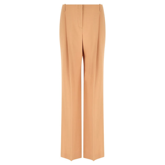Ermanno Scervino Beige Acetate Casual Pants