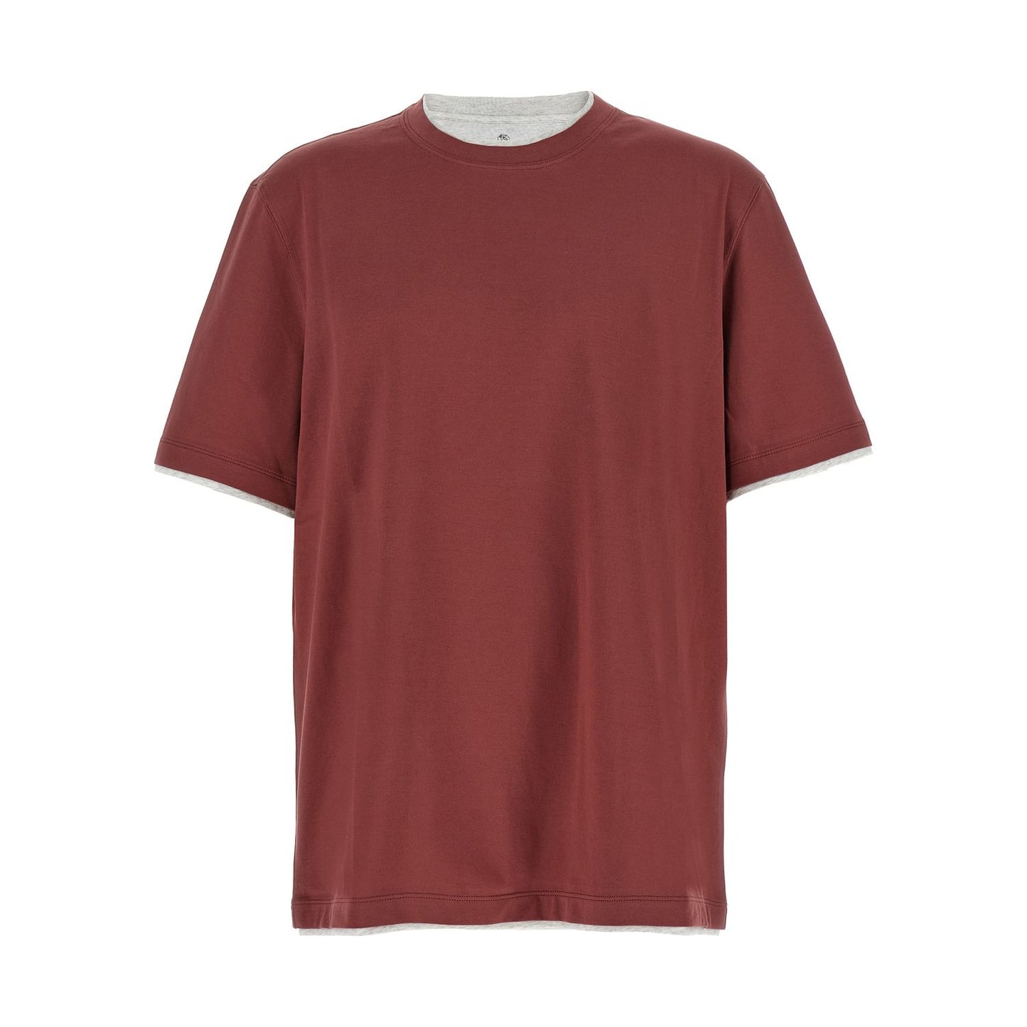 Brunello Cucinelli Multicolor Cotton T-Shirt