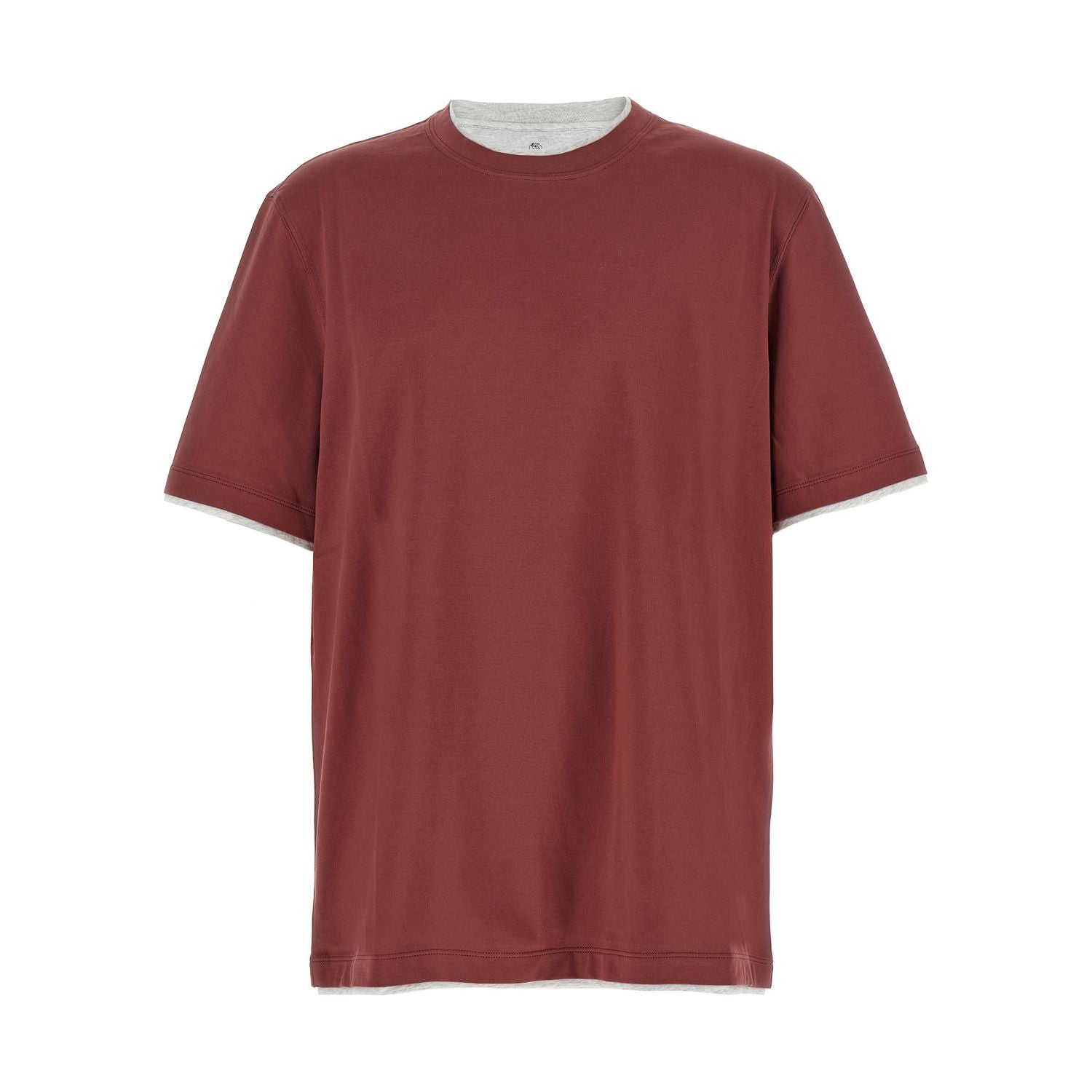 Brunello Cucinelli Multicolor Cotton T-Shirt