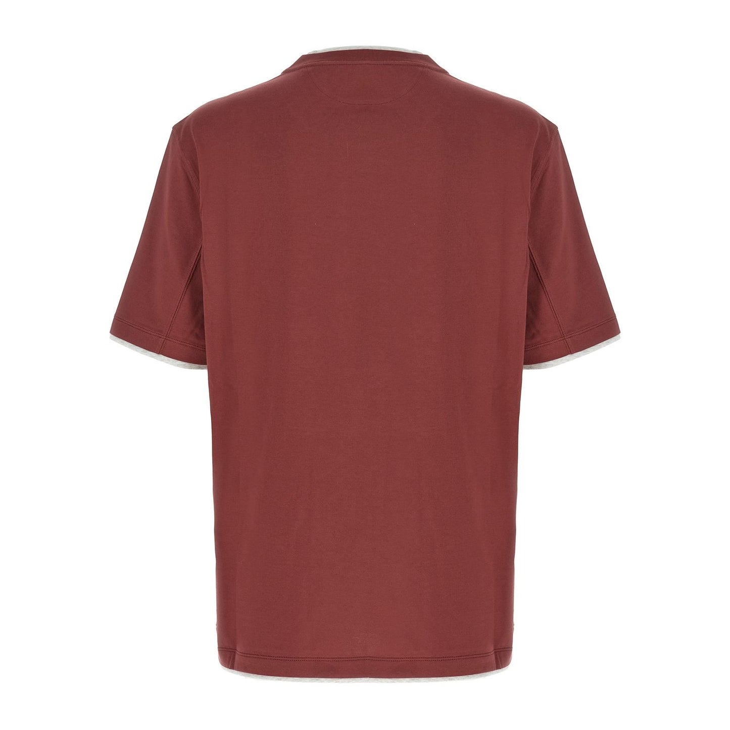 Brunello Cucinelli Multicolor Cotton T-Shirt