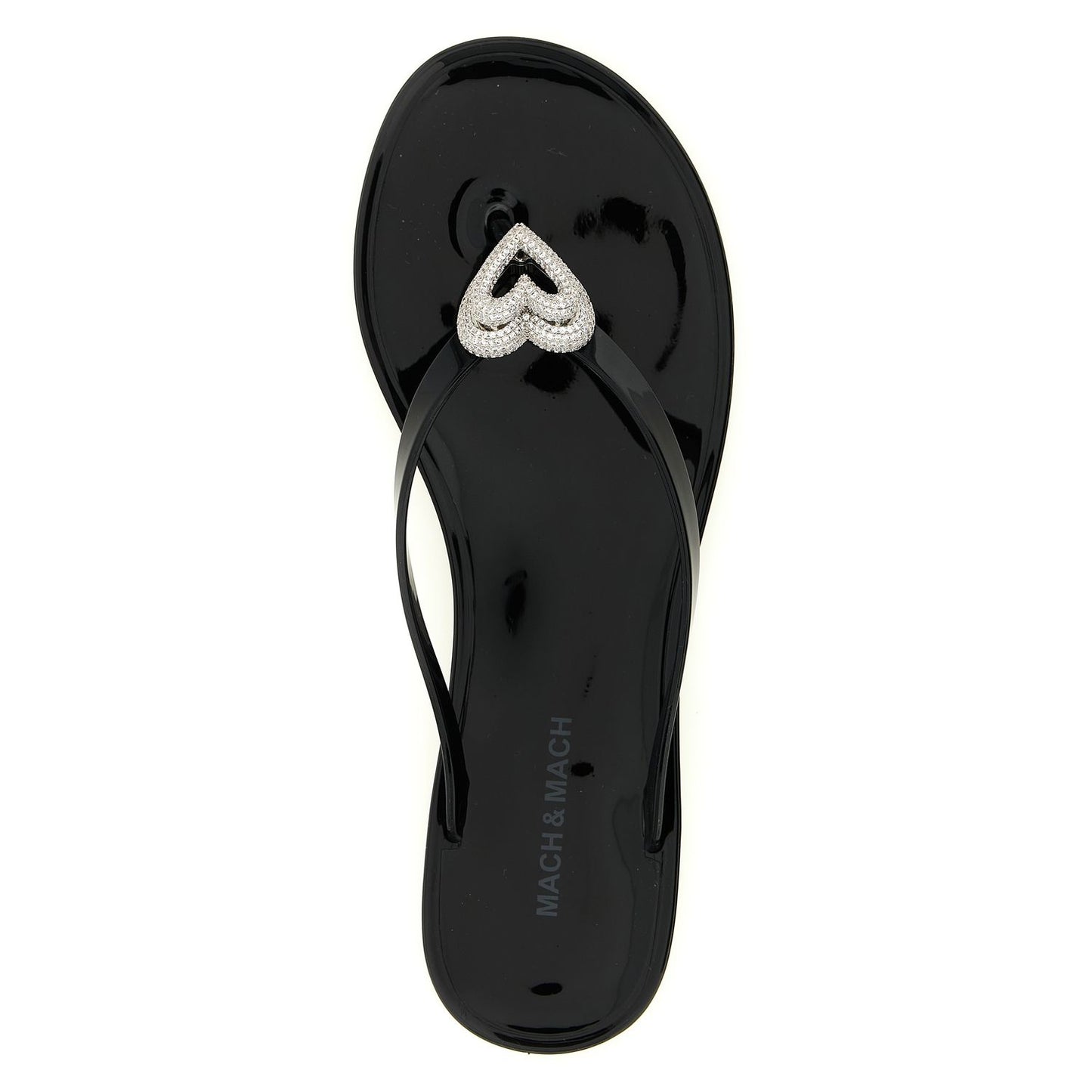 MACH & MACH Black Pvc Slides