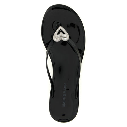 MACH & MACH Black Pvc Slides