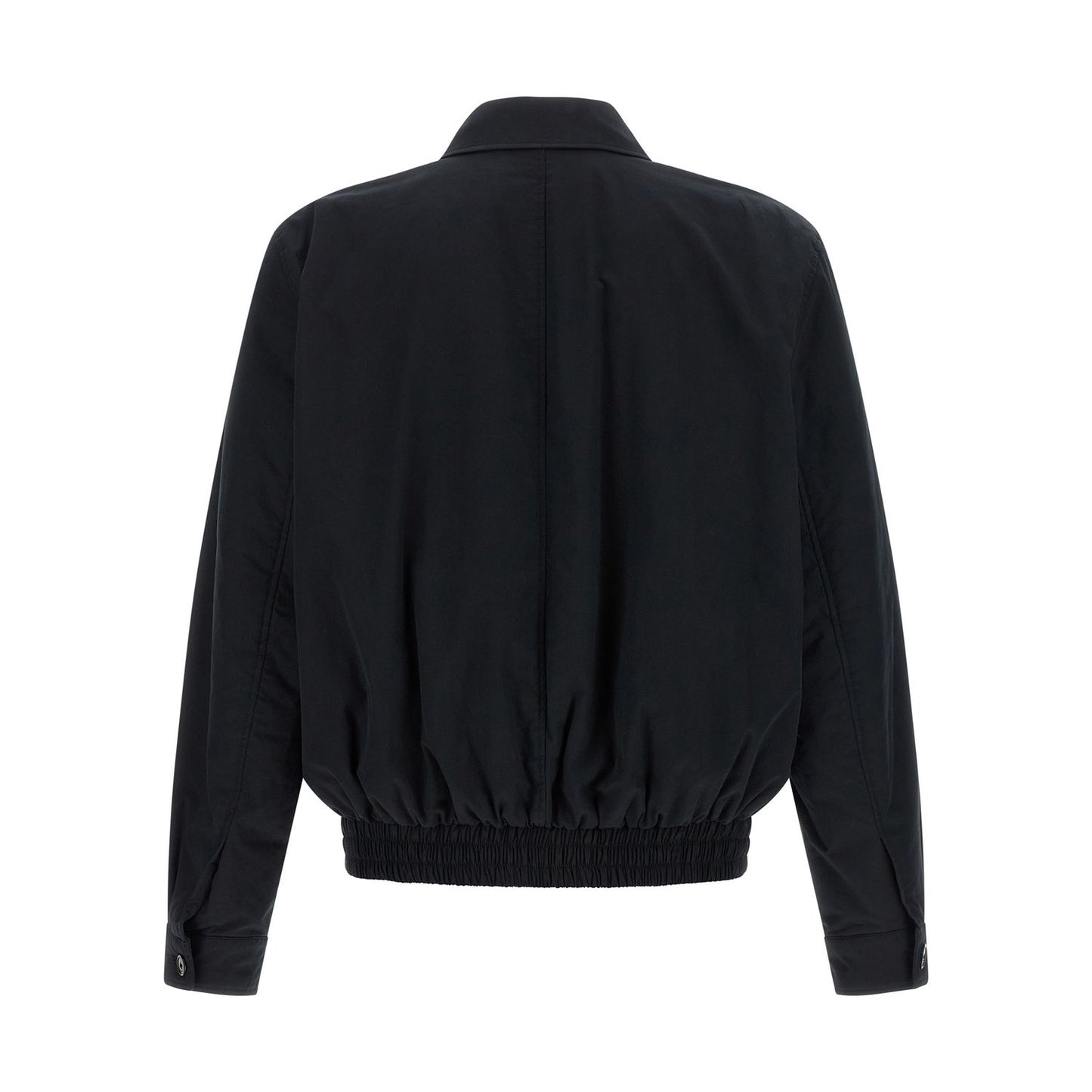 Saint Laurent Black Cotton Shell Jacket