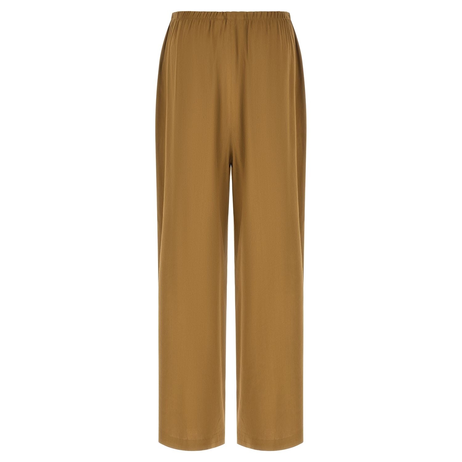Max Mara Beige Linen Casual Pants