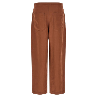 Brunello Cucinelli Multicolor Viscose Casual Pants